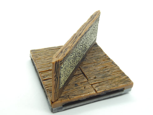Warlock Tiles - Angles - 2” Plaster Interior Angled Half Walls